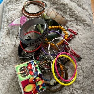 ☀️3/$25 Bracelet bundle lot costume jewelry bangles miscellaneous